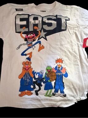 Unk NBA Licensed Muppets All Stars East T‎ Shirt 2011 Youth Small